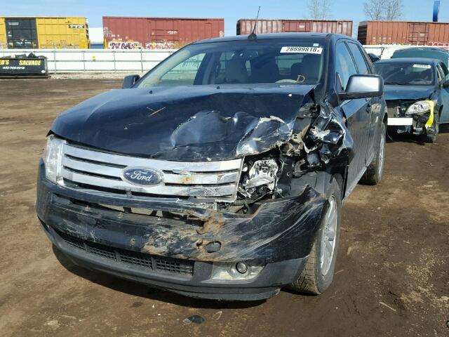 2FMDK49C08BA56459 - 2008 FORD EDGE LIMIT BLACK photo 9