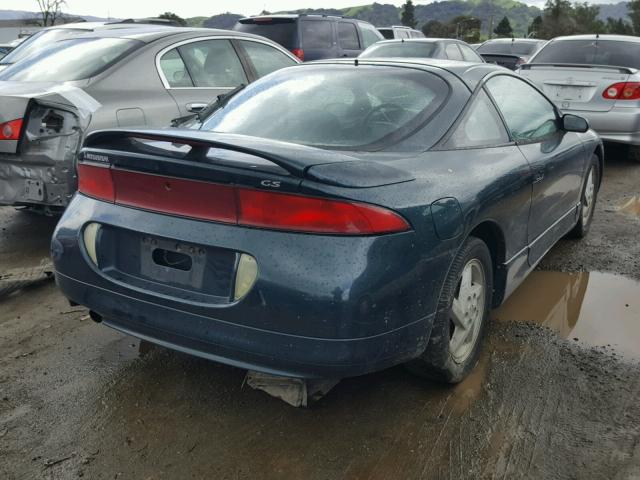 4A3AK44Y7SE126395 - 1995 MITSUBISHI ECLIPSE GS GRAY photo 4