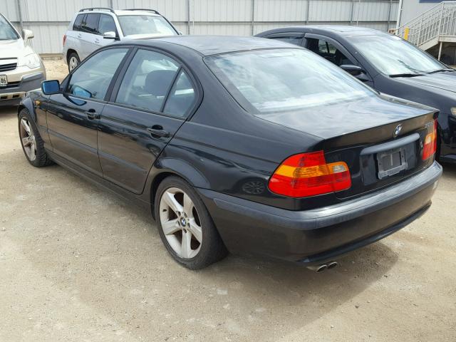 WBAEV33474KL63328 - 2004 BMW 325 I BLACK photo 3