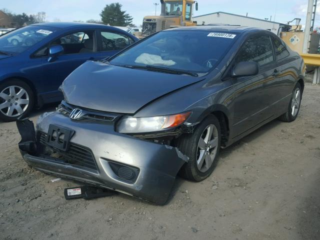2HGFG12908H571875 - 2008 HONDA CIVIC EXL 灰色 照片 2