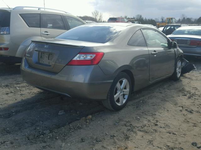 2HGFG12908H571875 - 2008 HONDA CIVIC EXL 灰色 照片 4