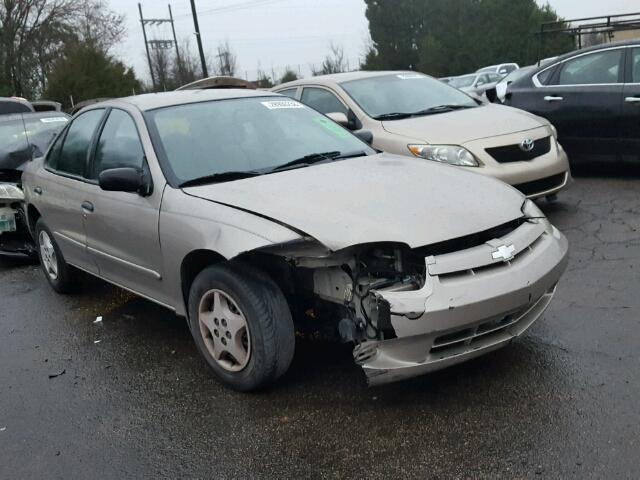 1G1JC52FX47153498 - 2004 CHEVROLET CAVALIER TAN photo 1