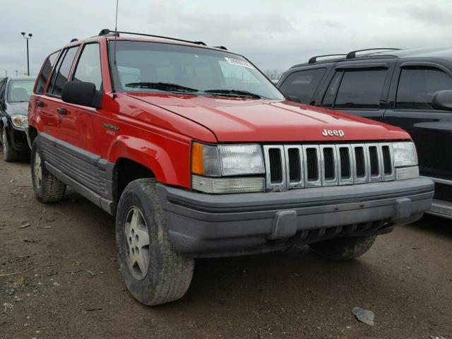 1J4GZ58S3SC764895 - 1995 JEEP GRAND CHER RED photo 1