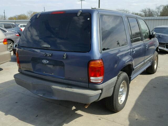 1FMZU62X3YZC25511 - 2000 FORD EXPLORER X BLUE photo 4