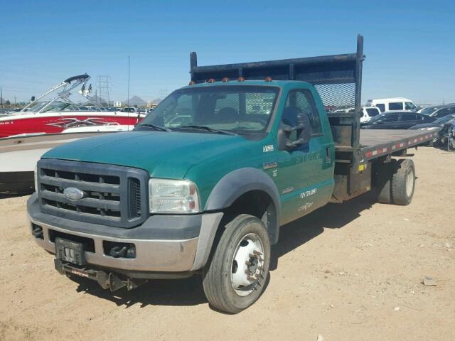 1FDAF57P97EA10893 - 2007 FORD F550 SUPER GREEN photo 2