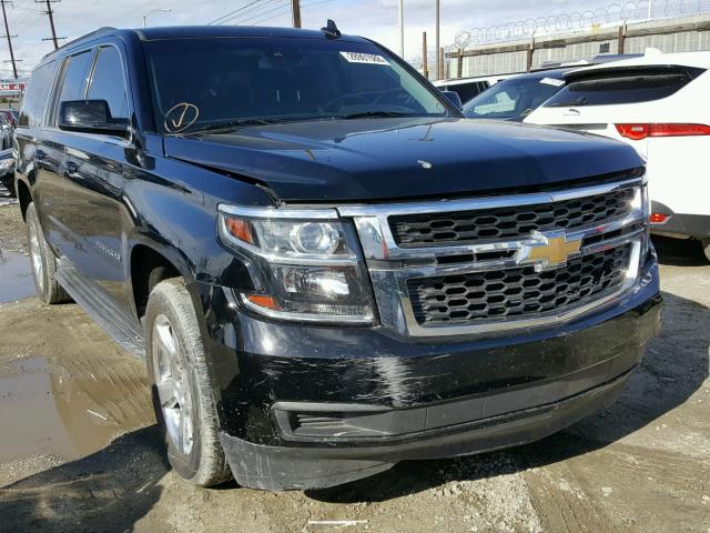 1GNSKHKC2GR108089 - 2016 CHEVROLET SUBURBAN K BLACK photo 1