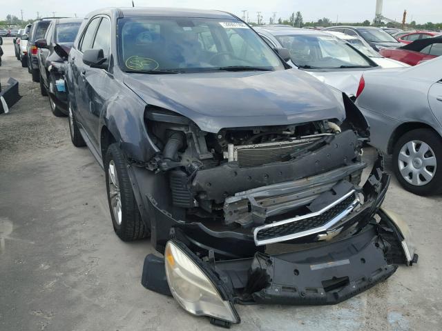 2CNALBEW4A6392750 - 2010 CHEVROLET EQUINOX LS GRAY photo 1