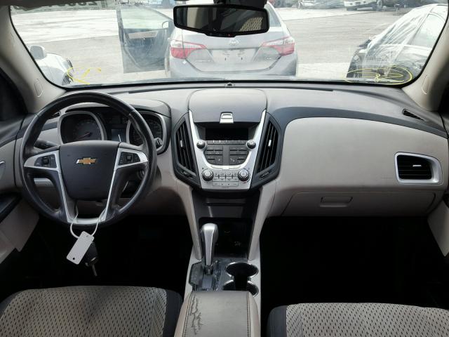 2CNALBEW4A6392750 - 2010 CHEVROLET EQUINOX LS GRAY photo 9