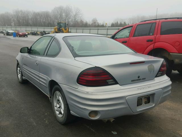 1G2NE12T1XM719348 - 1999 PONTIAC GRAND AM S 银色 照片 3
