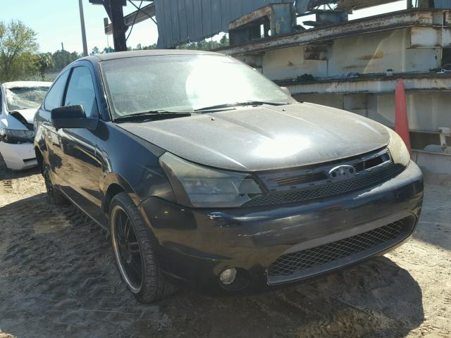 1FAHP32N79W143505 - 2009 FORD FOCUS SE BLACK photo 1