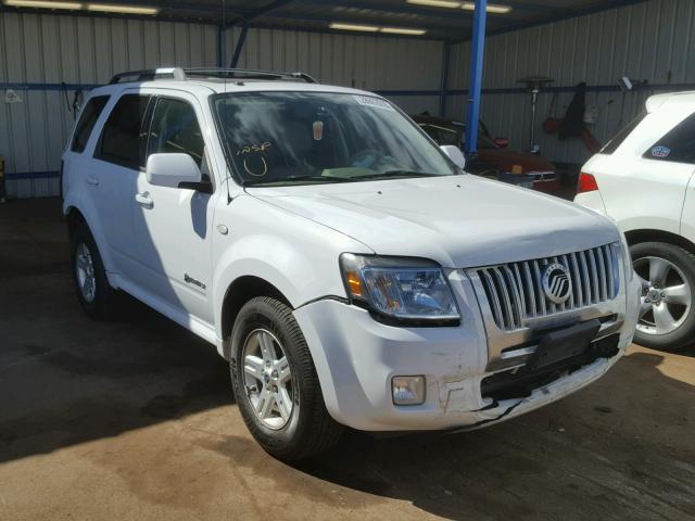 4M2CU39H18KJ02414 - 2008 MERCURY MARINER HE WHITE photo 1