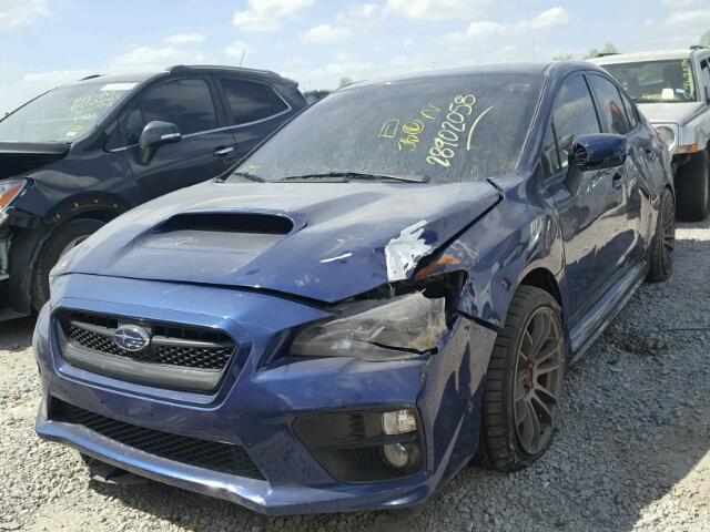 JF1VA1E61H9809543 - 2017 SUBARU WRX PREMIU BLUE photo 2