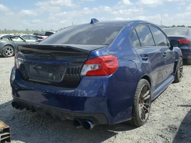 JF1VA1E61H9809543 - 2017 SUBARU WRX PREMIU BLUE photo 4