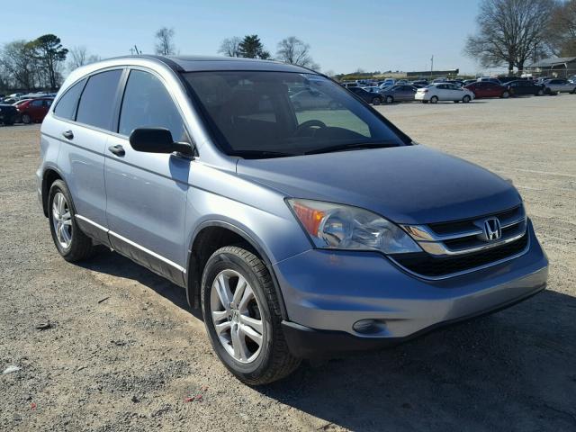 5J6RE3H56AL013999 - 2010 HONDA CR-V EX SILVER photo 1