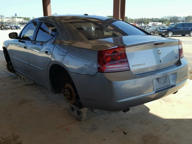 2B3KA53H56H405944 - 2006 DODGE CHARGER R/ SILVER photo 3