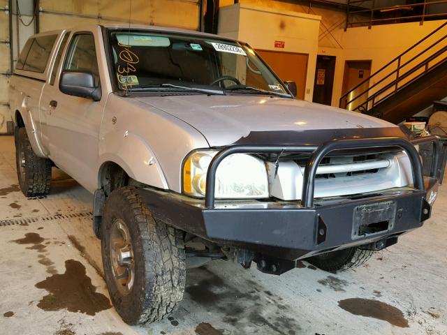 1N6ED26Y53C412255 - 2003 NISSAN FRONTIER K SILVER photo 1