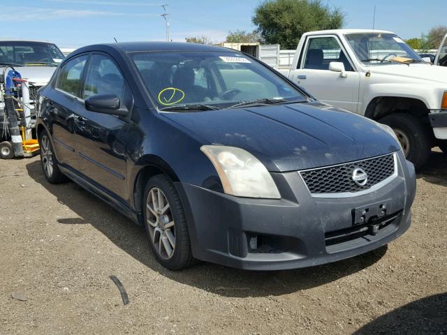 3N1CB61E28L664242 - 2008 NISSAN SENTRA SE- BLACK photo 1