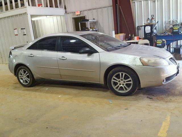 1G2ZG528054176411 - 2005 PONTIAC G6 SILVER photo 9