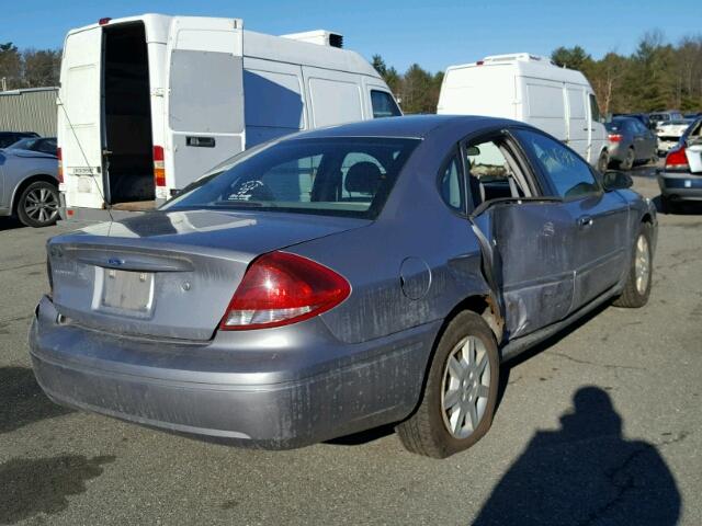 1FAFP53U47A116667 - 2007 FORD TAURUS SE GRAY photo 4