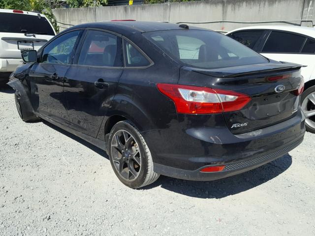 1FADP3F2XDL230999 - 2013 FORD FOCUS SE BLACK photo 3