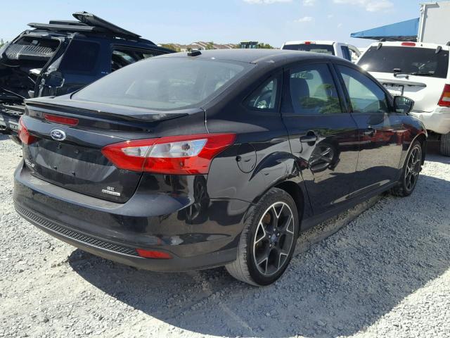 1FADP3F2XDL230999 - 2013 FORD FOCUS SE BLACK photo 4