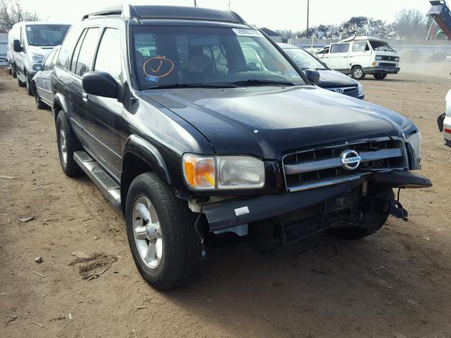 JN8DR09YX4W915980 - 2004 NISSAN PATHFINDER BLACK photo 1