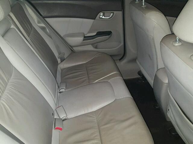 2HGFB2F94CH005158 - 2012 HONDA CIVIC EXL SILVER photo 6