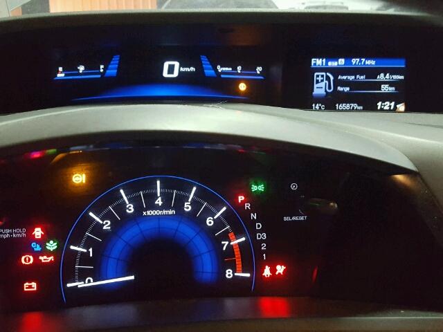 2HGFB2F94CH005158 - 2012 HONDA CIVIC EXL SILVER photo 8