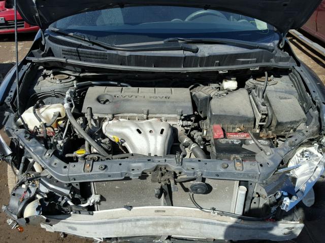 2T1KE40E69C021239 - 2009 TOYOTA COROLLA MA GRAY photo 7