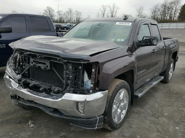 1GCVKREC3GZ263872 - 2016 CHEVROLET SILVERADO BROWN photo 2