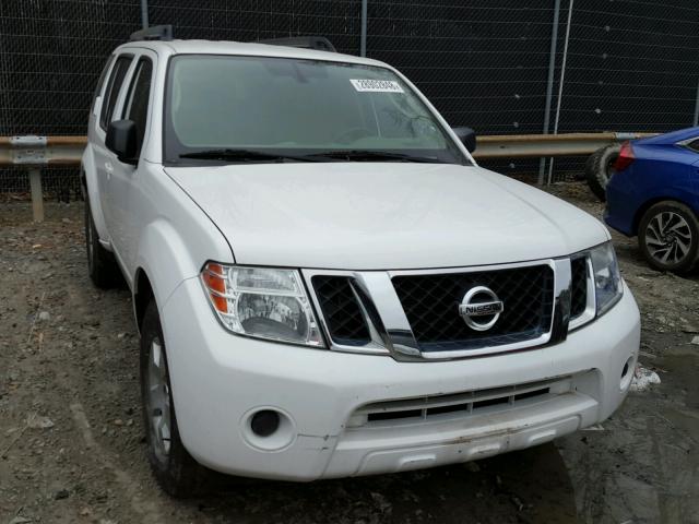 5N1AR1NNXCC639327 - 2012 NISSAN PATHFINDER WHITE photo 1