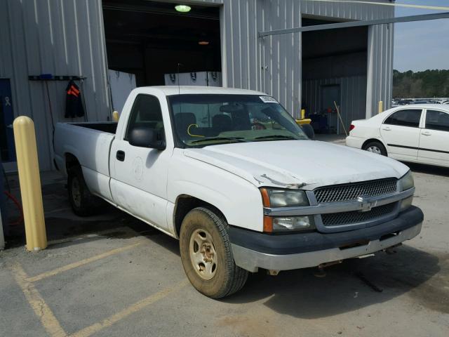 1GCEC14X34Z289080 - 2004 CHEVROLET SILVERADO WHITE photo 1