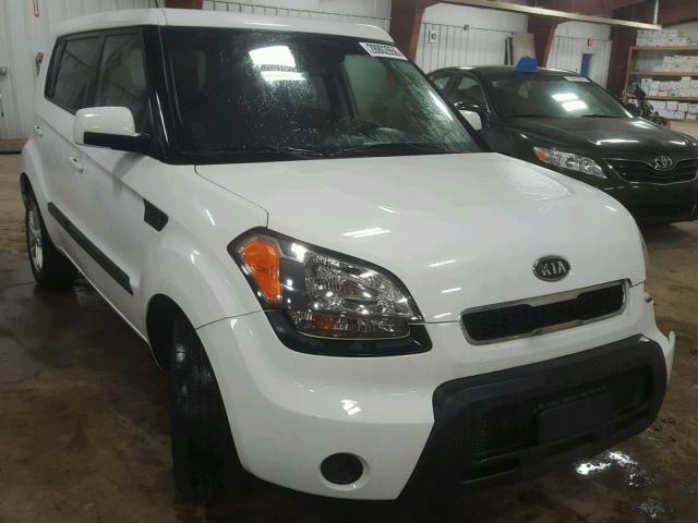 KNDJT2A21B7710848 - 2011 KIA SOUL + WHITE photo 1