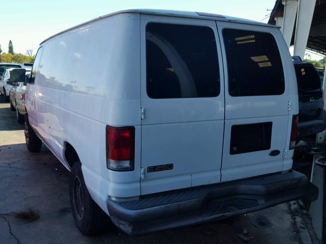 1FTNE24L91HA56173 - 2001 FORD ECONOLINE WHITE photo 3