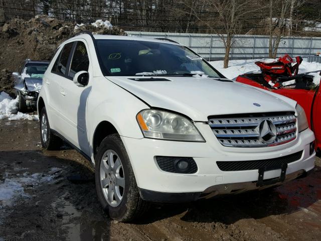 4JGBB86E96A074908 - 2006 MERCEDES-BENZ ML 350 WHITE photo 1