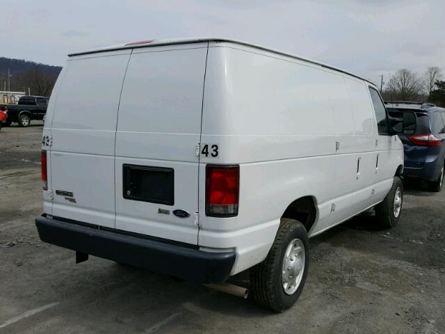 1FTNE1EWXEDA28012 - 2014 FORD ECONOLINE WHITE photo 4