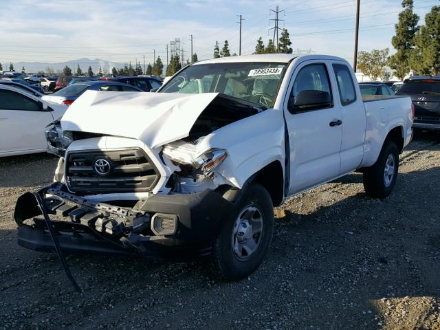 5TFRX5GN7HX096665 - 2017 TOYOTA TACOMA ACC WHITE photo 2