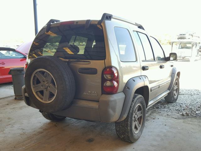 1J8GK38K26W159147 - 2006 JEEP LIBERTY RE 金色 照片 4