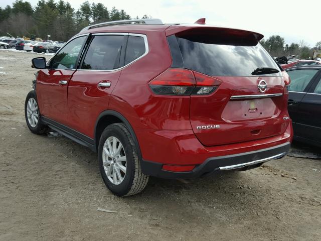 JN8AT2MV9HW267793 - 2017 NISSAN ROGUE S RED photo 3