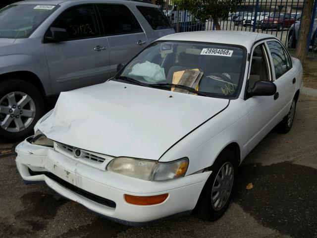 1NXBA02E5VZ600815 - 1997 TOYOTA COROLLA BA WHITE photo 2