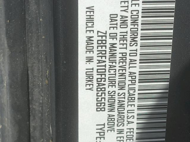 ZFBERFAT0F6A85568 - 2015 RAM PROMASTER BLACK photo 10