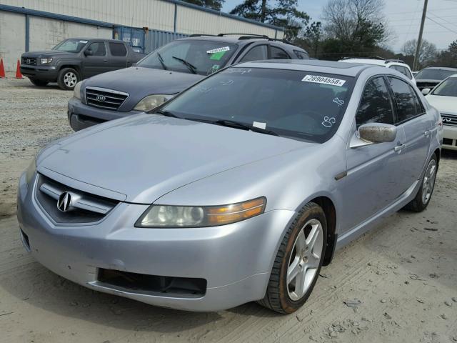 19UUA66205A009729 - 2005 ACURA TL SILVER photo 2