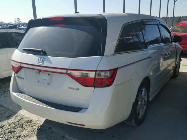 5FNRL5H99CB078958 - 2012 HONDA ODYSSEY TO WHITE photo 4