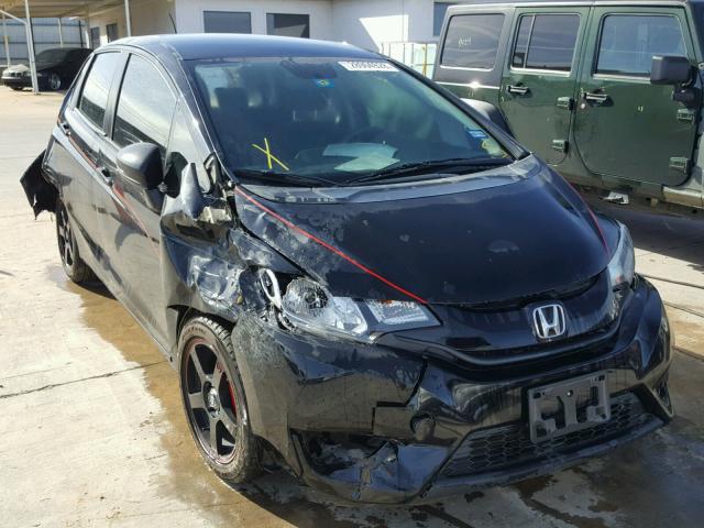 3HGGK5H51FM706536 - 2015 HONDA FIT LX BLACK photo 1