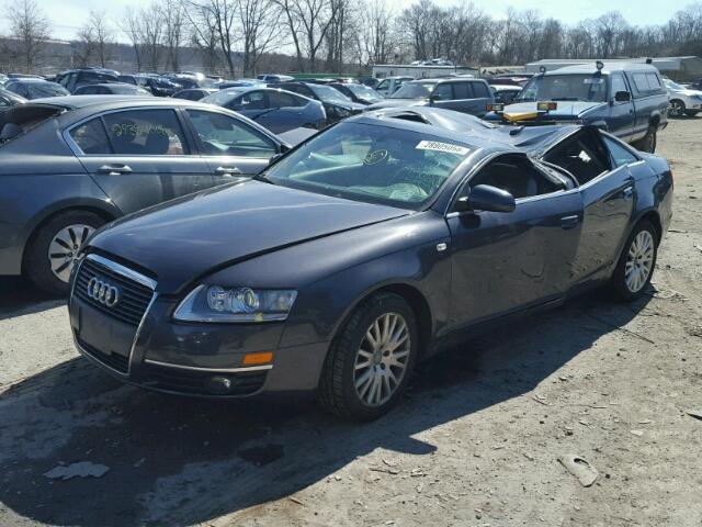 WAUDG74F56N028440 - 2006 AUDI A6 3.2 QUA GRAY photo 2