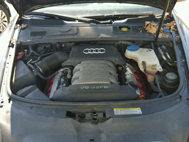 WAUDG74F56N028440 - 2006 AUDI A6 3.2 QUA GRAY photo 7