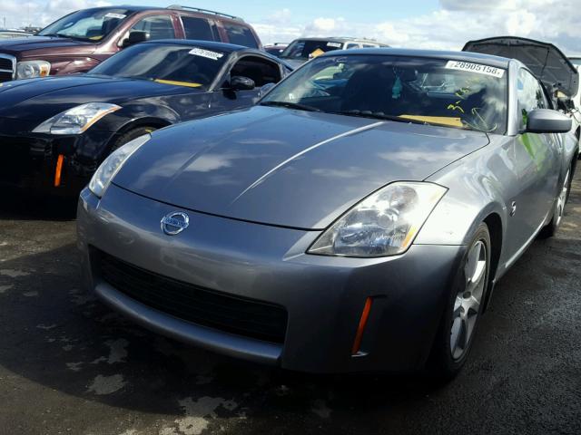 JN1AZ34D04T152375 - 2004 NISSAN 350Z COUPE GRAY photo 2