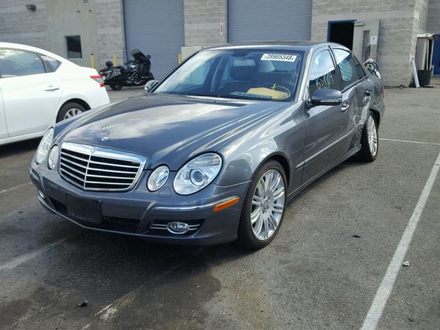 WDBUF56X48B279999 - 2008 MERCEDES-BENZ E 350 SILVER photo 2