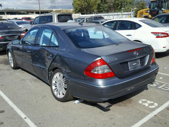 WDBUF56X48B279999 - 2008 MERCEDES-BENZ E 350 SILVER photo 3