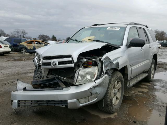 JTEBU14RX50068353 - 2005 TOYOTA 4RUNNER SR SILVER photo 2